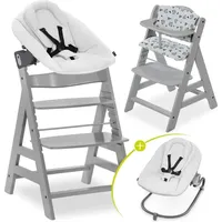 Hauck Hauck, Alpha Plus Grey 4-tlg. Newbornset Light Grey