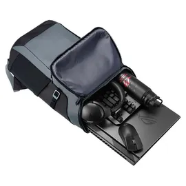 Asus ROG Ranger BP2701 Cybertext Edition 45,7 cm (18") Rucksack schwarz, grau