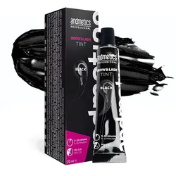 andmetics Augenbrauen- & Wimpernfarbe schwarz