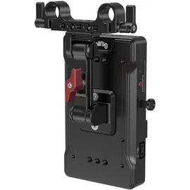 SmallRig 3204B Advanced V-Mount Battery Mount Plate mit verstellbarem Arm