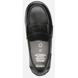 GEOX Herren J New Fast Boy C Mokassins, Schwarz, 38 EU