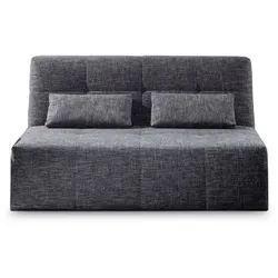 Nehl Schlafsofa Solino Stoff Grau Anthrazit