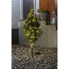Konstsmide LED Lichterkette 2 m Schwarz Warmweiß