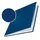 Leitz impressBIND, Hard Cover, A4 14 mm, 10 Stück, blau