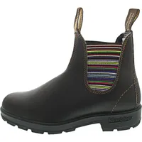 Blundstone Unisex Original 500 Series Chelsea Boot, Stout Brown/Stripes,