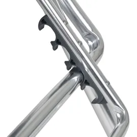 Crespo Dreibeinliege XXL 205 x 68 x 45 anthrazit