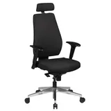 KADIMA DESIGN Bürostuhl Komfort Plus Stoff grau