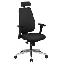 KADIMA DESIGN Bürostuhl Komfort Plus Stoff grau