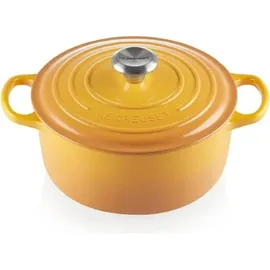 Le Creuset Signature Bräter 24 cm rund nectar