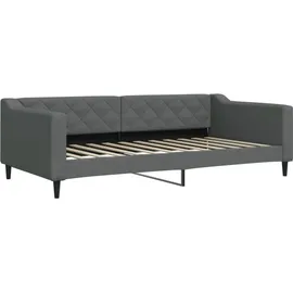 vidaXL Tagesbett 100 x 200 cm Dunkelgrau