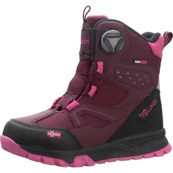 Kinder Winterschuhe Kirkenes  Burgunderrot/Magenta 40