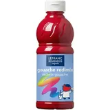 Lefranc Bourgeois Gouache Liquide Redimix Temperafarbe rot 500,0 ml