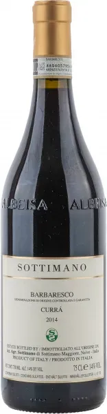 Currá, Barbaresco DOCG Sottimano 2014