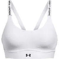 Under Armour Infinity 2.0 Mid Support Sport-BH Damen 100 white/black M A-C