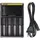 Nitecore Ladegerät Digicharger D4 EU mit Display für AAA, AA, C