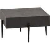 Wohnling Couchtisch - Anthrazit - Steinoptik - 64 cm
