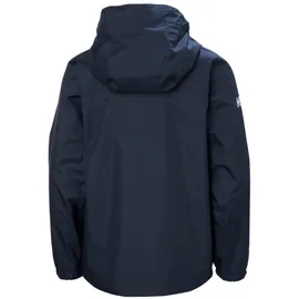 HELLY HANSEN Jr Crew Hooded Jacket Marineblau 152
