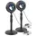Pearl 2er-Set LED-Sonnenuntergangsleuchten, Teleskop-Ständer, USB