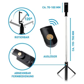 Grundig Selfie-Stick Bluetooth schwarz