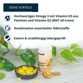 Brandl Omega 3 D3 K2 Kapseln