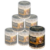 Dehner Wild Nature Katzensnack, Premium Leckerli glutenfrei / zuckerfrei, für ernährungssensible Katzen, gefriergetrocknet, Huhn, 6 x 20 g (120 g)