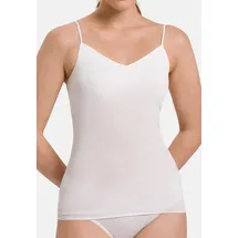 Hanro Spaghettitop Cotton Seamless Padded in white | Gr.: M