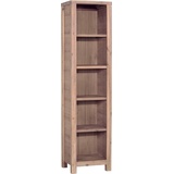 GUTMANN FACTORY Bücherregal »Tunis«, aus Massivholz Akazie, sandfarben, , 77137012-0 B/H/T: 50 cm x 200 cm x 41 cm