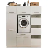 laundreezy Mehrzweckschrank-Set »LAUNDREEZY LDSK6«, Breite 167,5 cm, weiß