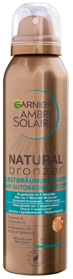 GARNIER Selbstbräunungsspray GARNIER AMBRE SOLAIRE Selbstbräunungs-Spray, 1-tlg.