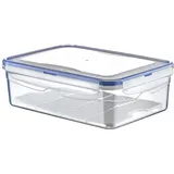 Hobby life 2,6 Liter Aufbewahrungsbox aus Plastik, rechteckig, luftdicht, Transparent