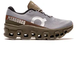 On Running x PLEASURES x The Loop Cloudmonster 2 - Grau/Braun - 10.5