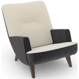 Max Winzer Max Winzer® Loungesessel »build-a-chair Borano«, schwarz