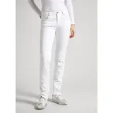 Pepe Jeans Slim-fit-Jeans PEPE JEANS »SLIM HW«, Gr. 28, Länge 30, optic white, , 49587823-28 Länge 30
