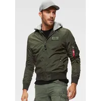 Alpha Industries MA-1 TT Hood dark green XXL