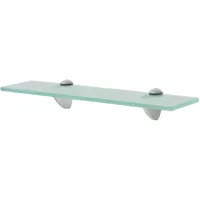 vidaXL Wand Regal Glasregal Glasboden Glasablage Badregal Glas 40x10 cm 8 mm