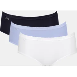 sloggi Slip »Basic+ Midi C3P«, (3er Pack), perfekter Sitz sloggi MULTIPLE COLOURS 15 46