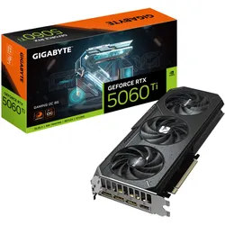 GIGABYTE Grafikkarte "GeForce RTX 5060 Ti GAMING OC 8G Grafikkarte – 8 GB GDDR7, 128 Bit, PC", eh13, Grafikkarten
