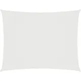 furnicato Sonnensegel 3 x 5 m Weiß