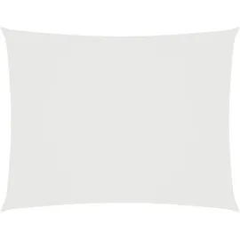 furnicato Sonnensegel 3 x 5 m Weiß