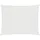 furnicato Sonnensegel 3 x 5 m Weiß