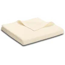 Biederlack Unicolour Kuscheldecke 150 x 200 cm Beige
