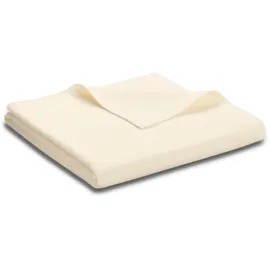 Biederlack Unicolour Kuscheldecke 150 x 200 cm Beige