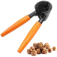 gvivej Nussknacker Walnüsse mit Holzgriff - Robustes Walnussknacker für Pekannuss, Haselnüsse, Mandeln, Walnuss, Macadamia -Nüsse, 1PC