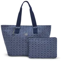 Kipling Shopper Denim Love ++ Raajadl Tote Bag Signature Denim