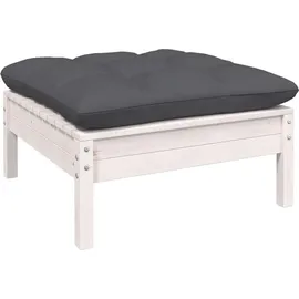 vidaXL Modell 14 Loungeset weiß