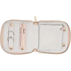 Stackers Reisebox für Schmuck mit Platz für Ringe klein rosa