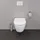 Duravit D-Neo Wand-WC Compact mit WC-Sitz Weiß