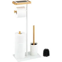 ELUNO WC-Garnitur 4in1 Weiß