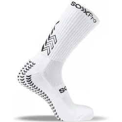 Rutschfeste Socken Soxpro Weiß L