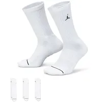 Nike Jordan Essentials Crew Socken 3 Paar White M